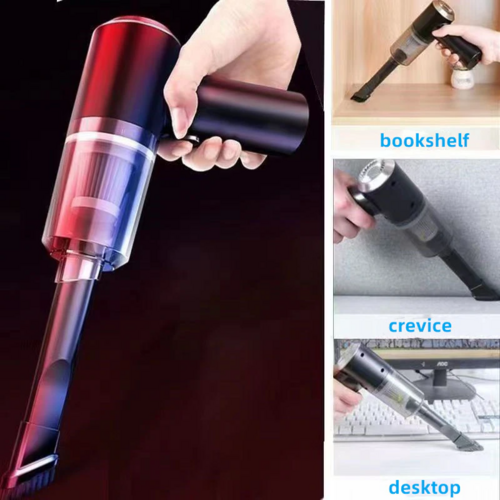 120W Cordless Handheld Vacuum Cleaner – Mini Portable for Car & Home