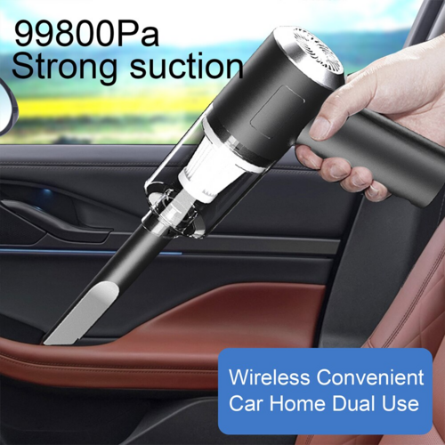 120W Cordless Handheld Vacuum Cleaner – Mini Portable for Car & Home