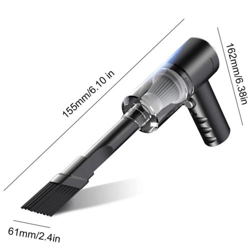 120W Cordless Handheld Vacuum Cleaner – Mini Portable for Car & Home