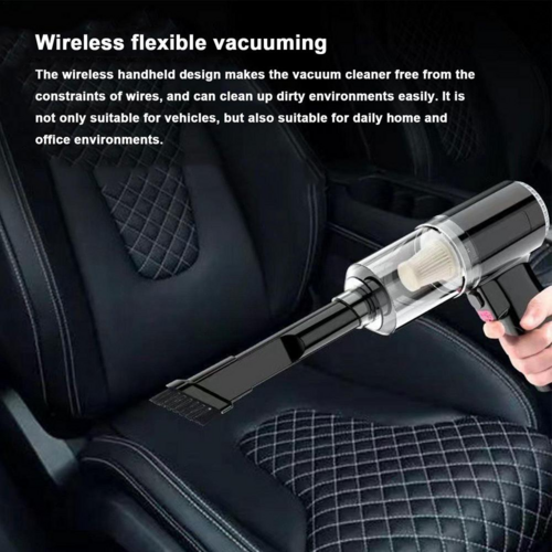 120W Cordless Handheld Vacuum Cleaner – Mini Portable for Car & Home