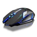 Ninja Dragon Stealth 7 Wireless Silent LED Gaming Mouse – Precision & Style