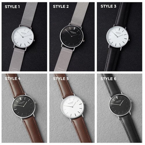 Handwriting Engraved Watch for Groom – Personalized Wedding Gift for Men